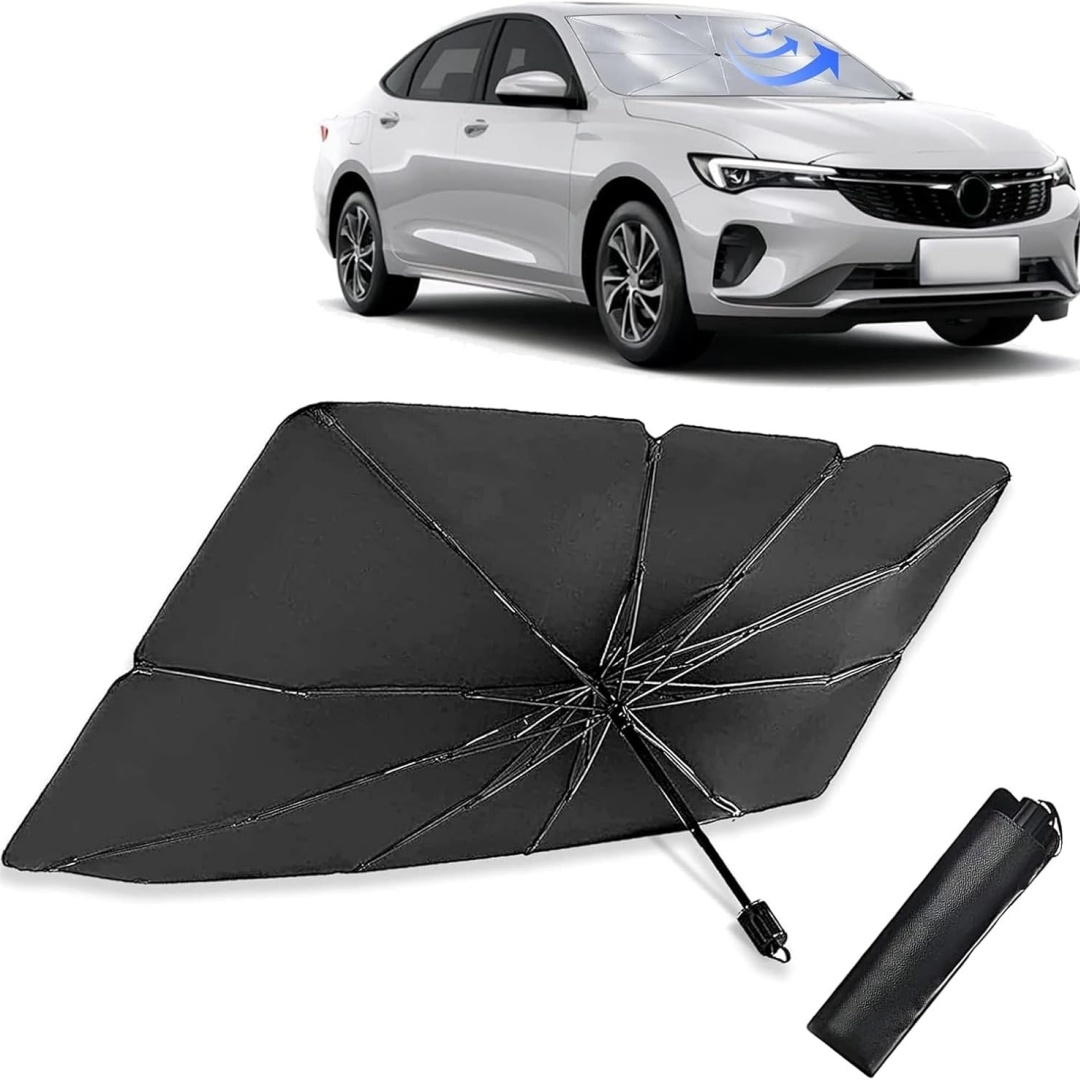 Car Sunshade Windshield Umbrella Foldable - Pare-soleil de pare-brise pliable en forme
