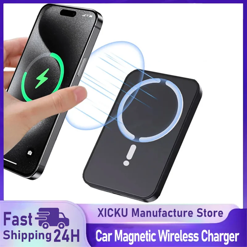 Magnetic Phone Holder For Car Vent - Support de téléphone magnétique sans fil