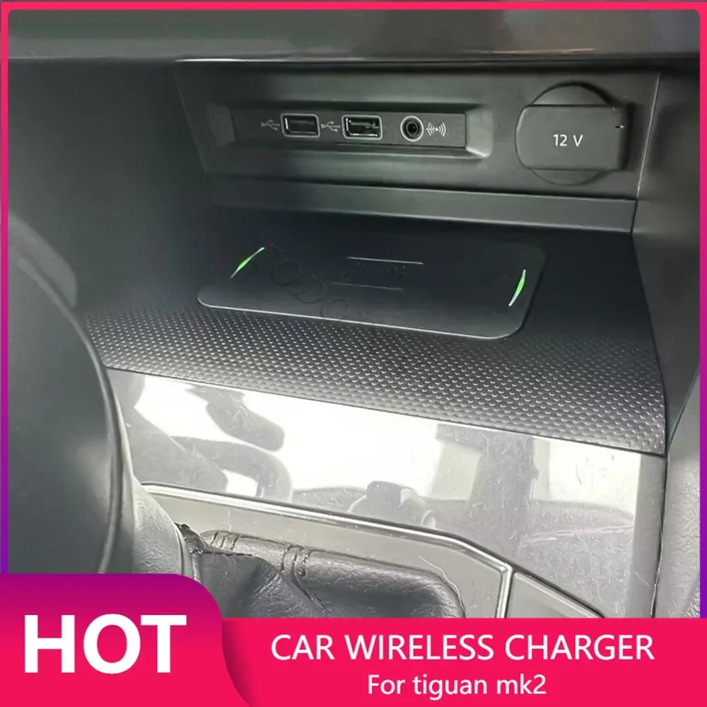 Wireless Car Charger Mount Fast Charging - Chargeur sans fil pour voiture pour