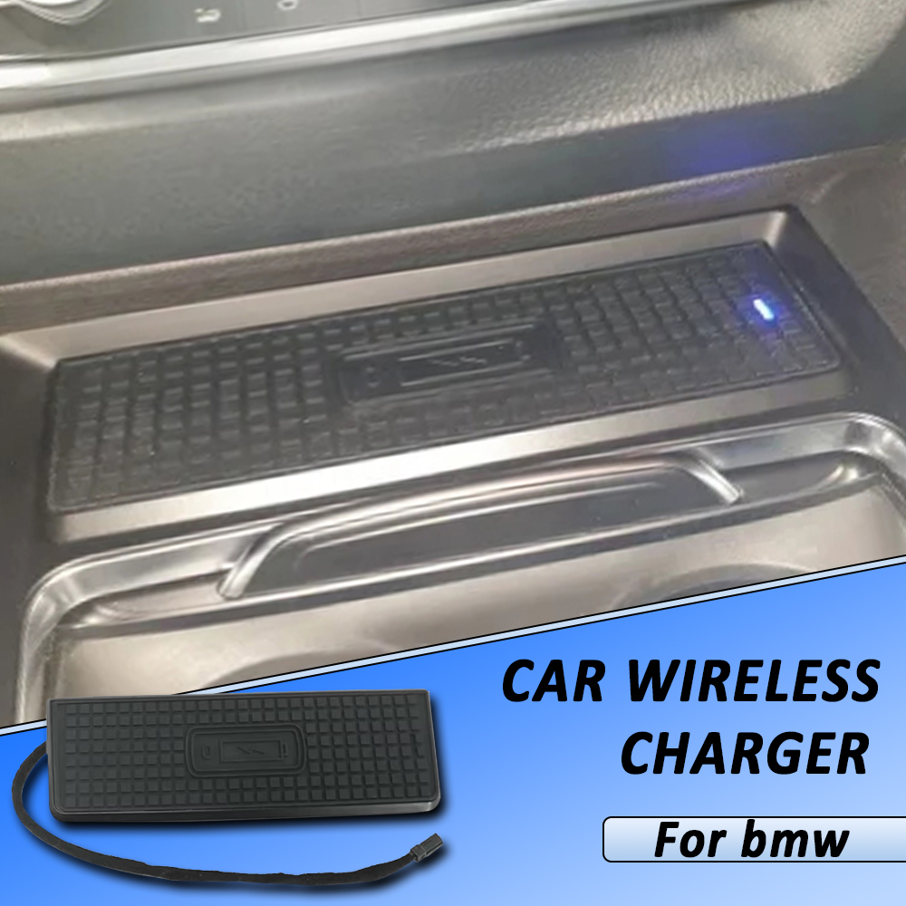 Wireless Car Charger Mount Fast Charging - Chargeur sans fil pour voiture BMW