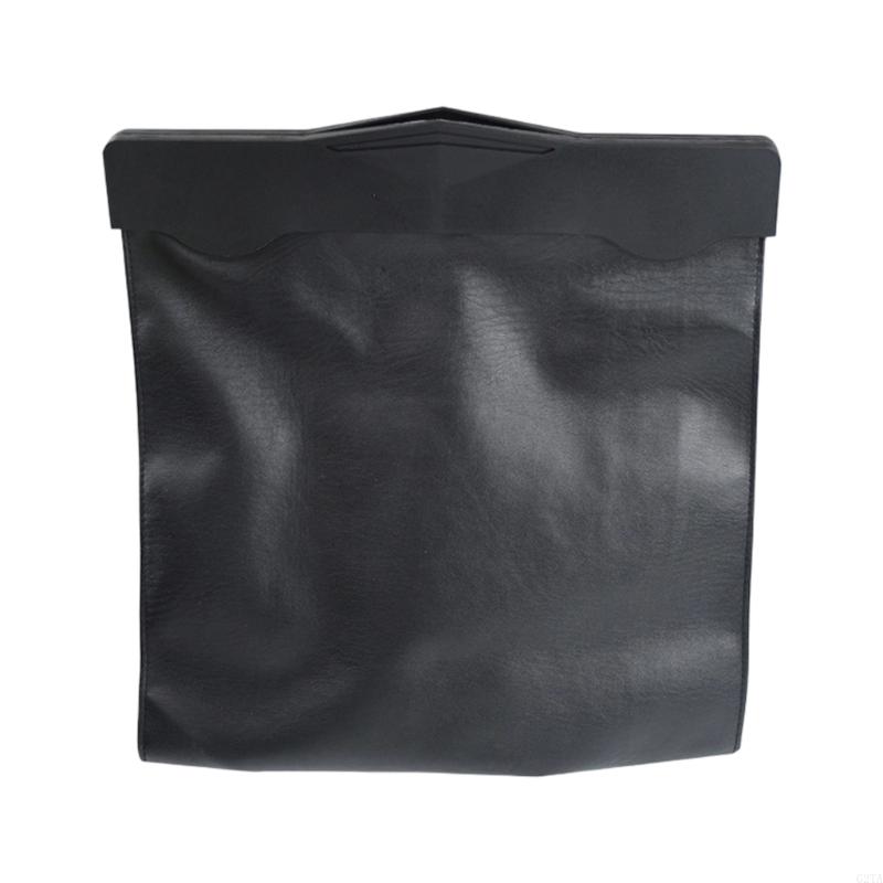 Waterproof Car Trash Can With Lid - poubelle en PU pour voiture, poubelle