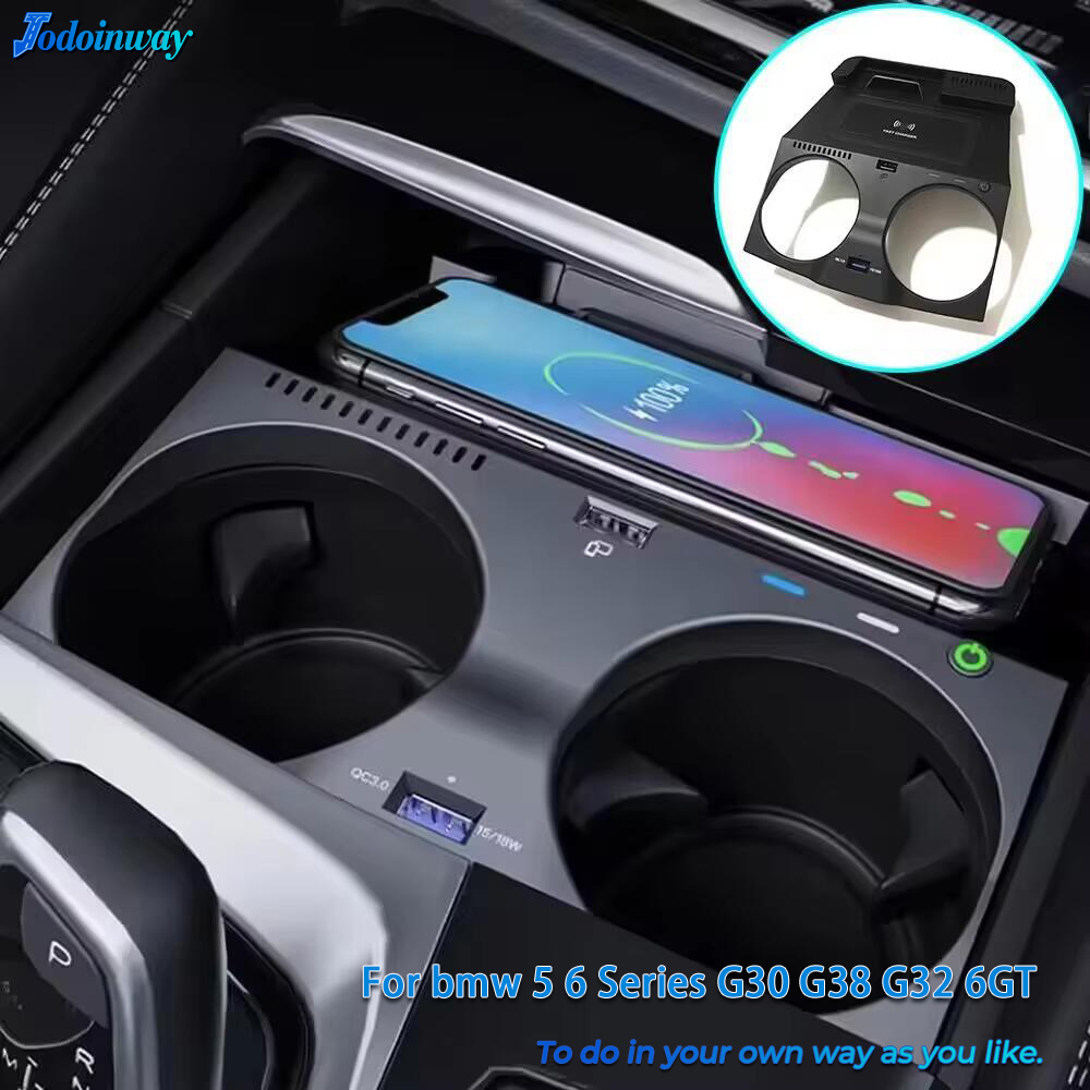 Wireless Car Charger Mount Fast Charging - Support de téléphone de voiture avec