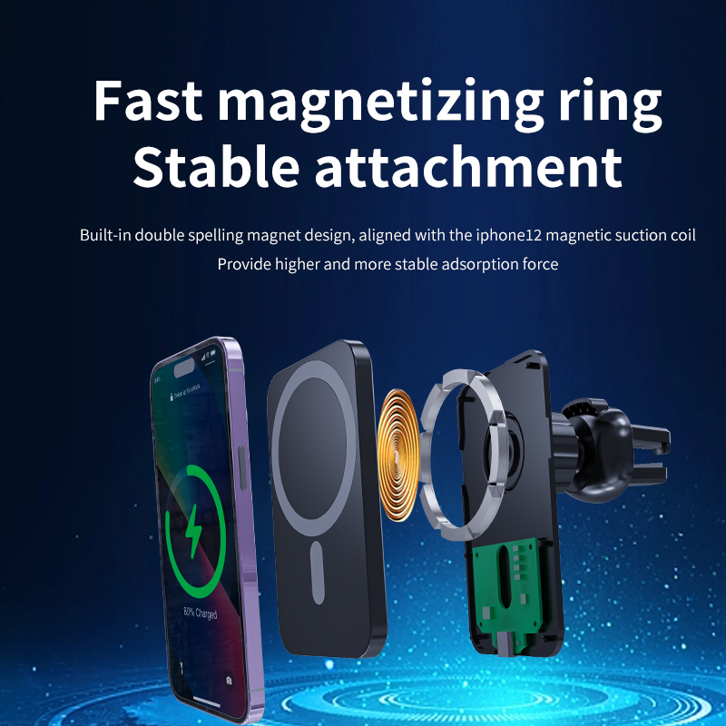 Support de téléphone magnétiqu - Magnetic Phone Holder For Car Vent avis et prix