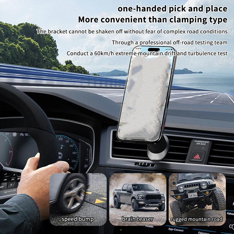 Support de téléphone magnétiqu - Magnetic Phone Holder For Car Vent avis et prix