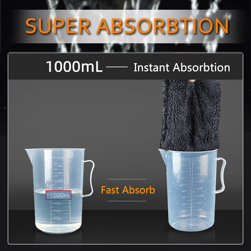 Serviette de lavage de voiture - Microfiber Car Drying Towel Super Absorbent avis et prix