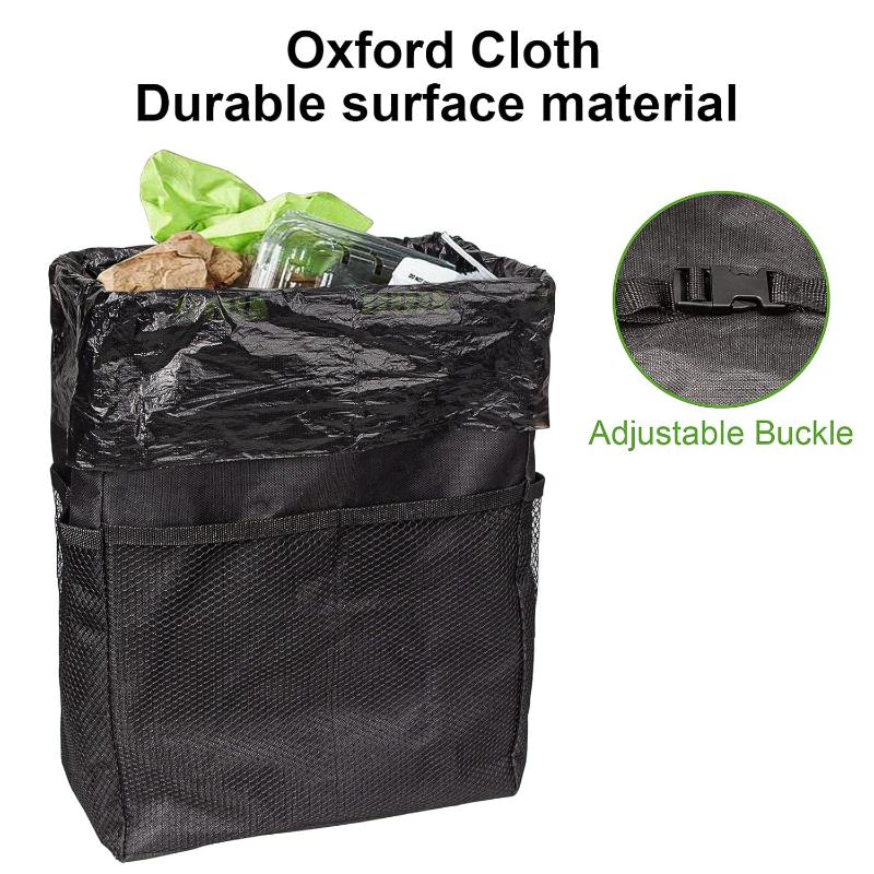 Poubelle de voiture pliable av - Waterproof Car Trash Can With Lid avis et prix