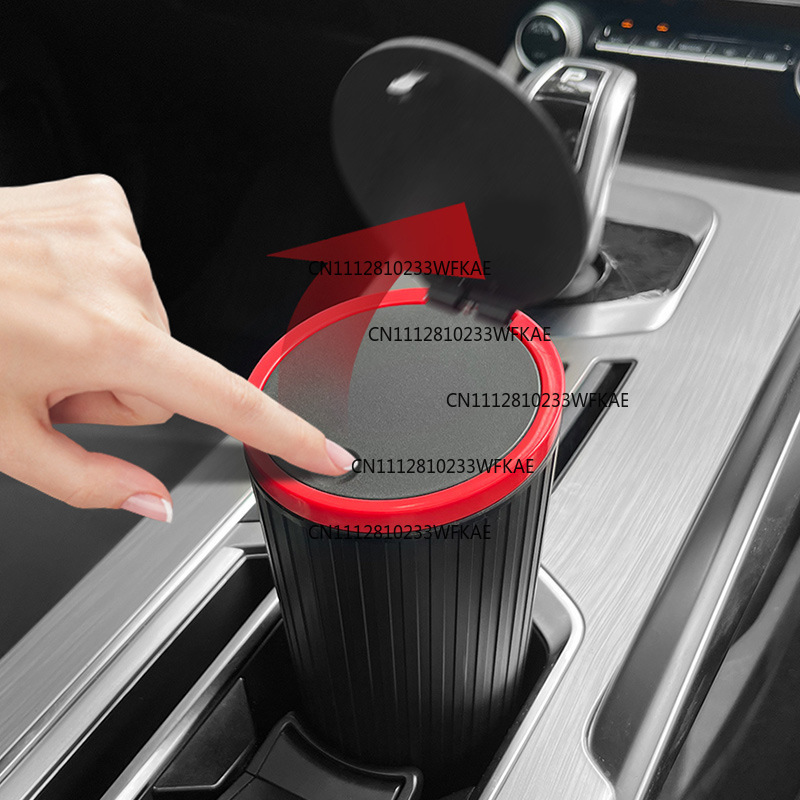 Poubelle de voiture, accessoir - Waterproof Car Trash Can With Lid avis et prix