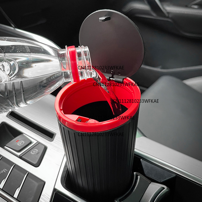 Poubelle de voiture, accessoir - Waterproof Car Trash Can With Lid avis et prix