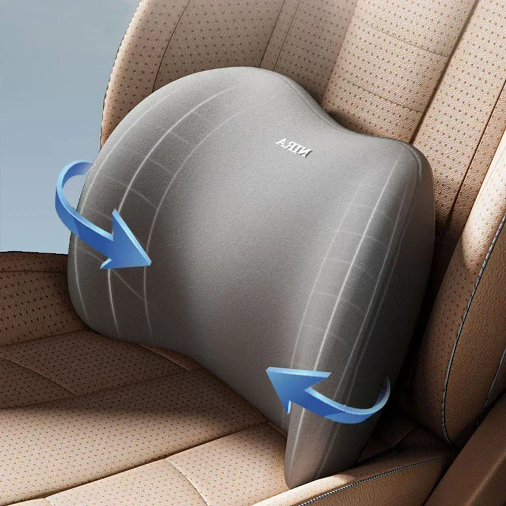 Coussin de protection pour le  - Memory Foam Car Neck Pillow Lumbar Support avis et prix