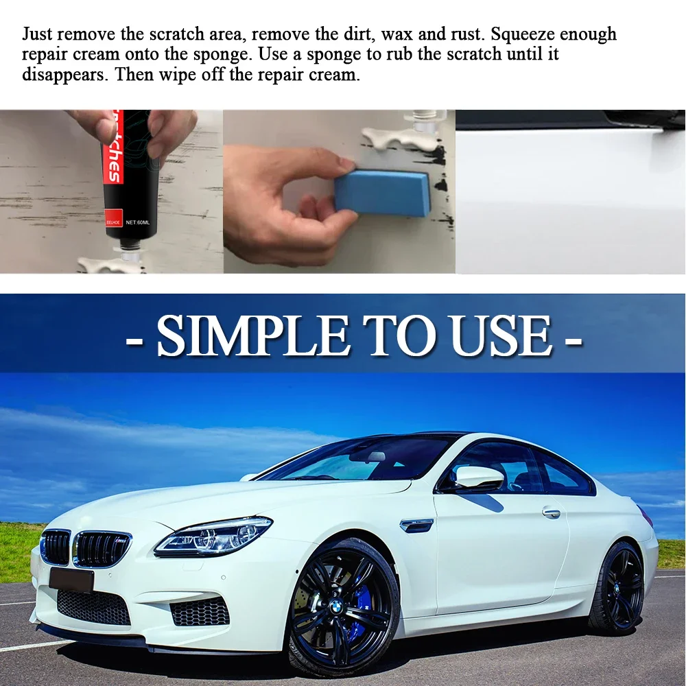 Pâte de polissage pour rayures - Car Scratch Repair Polishing Wax Paste avis et prix