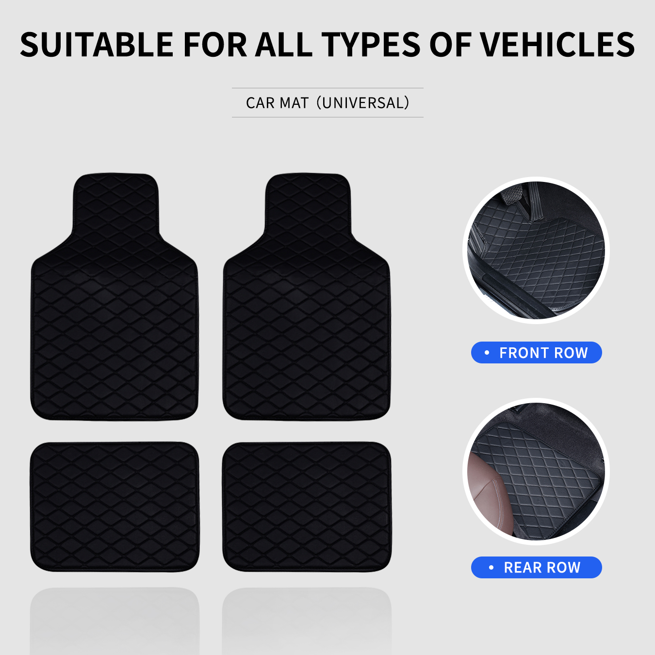 Ensemble complet de tapis de s - Car Floor Mats Universal Waterproof Leather avis et prix