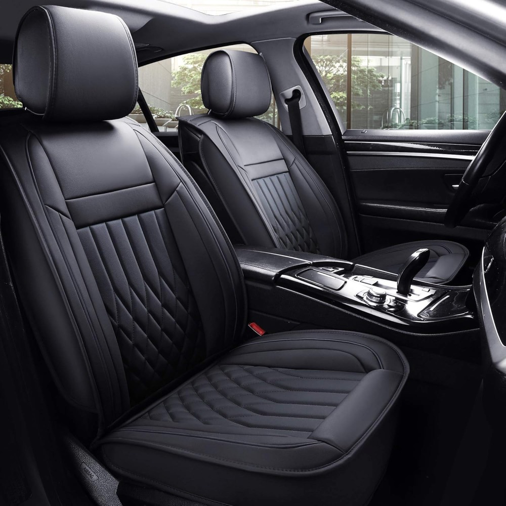 5 pièces housses de siège de v - Leather Car Seat Covers Full Set Universal avis et prix