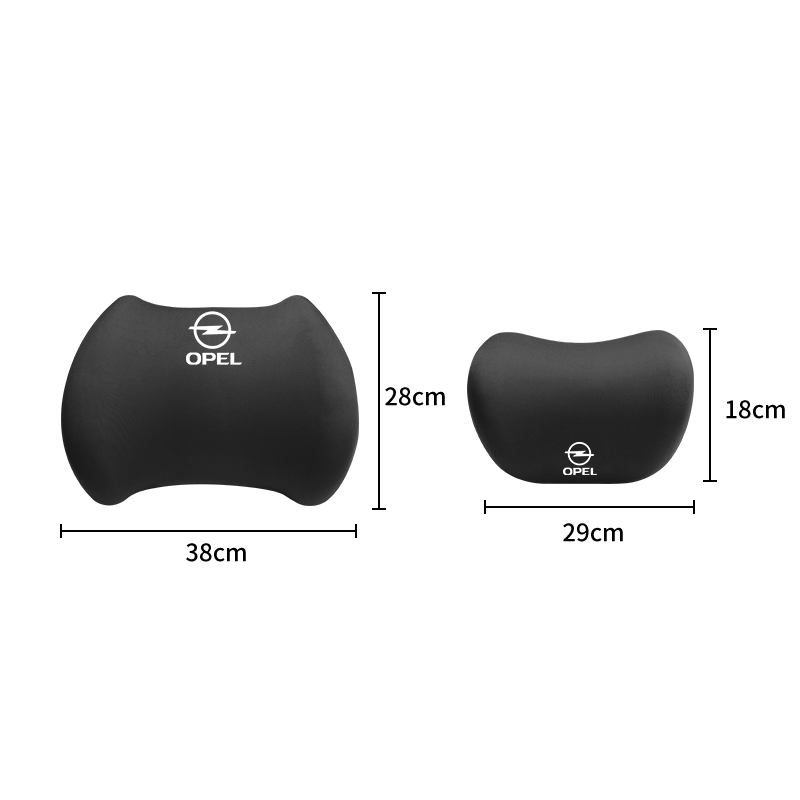 Appui-tête de voiture, oreille - Memory Foam Car Neck Pillow Lumbar Support avis et prix