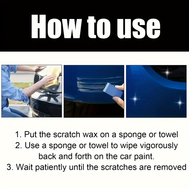 Cire à gratter pour moto, Nano - Car Scratch Repair Polishing Wax Paste avis et prix