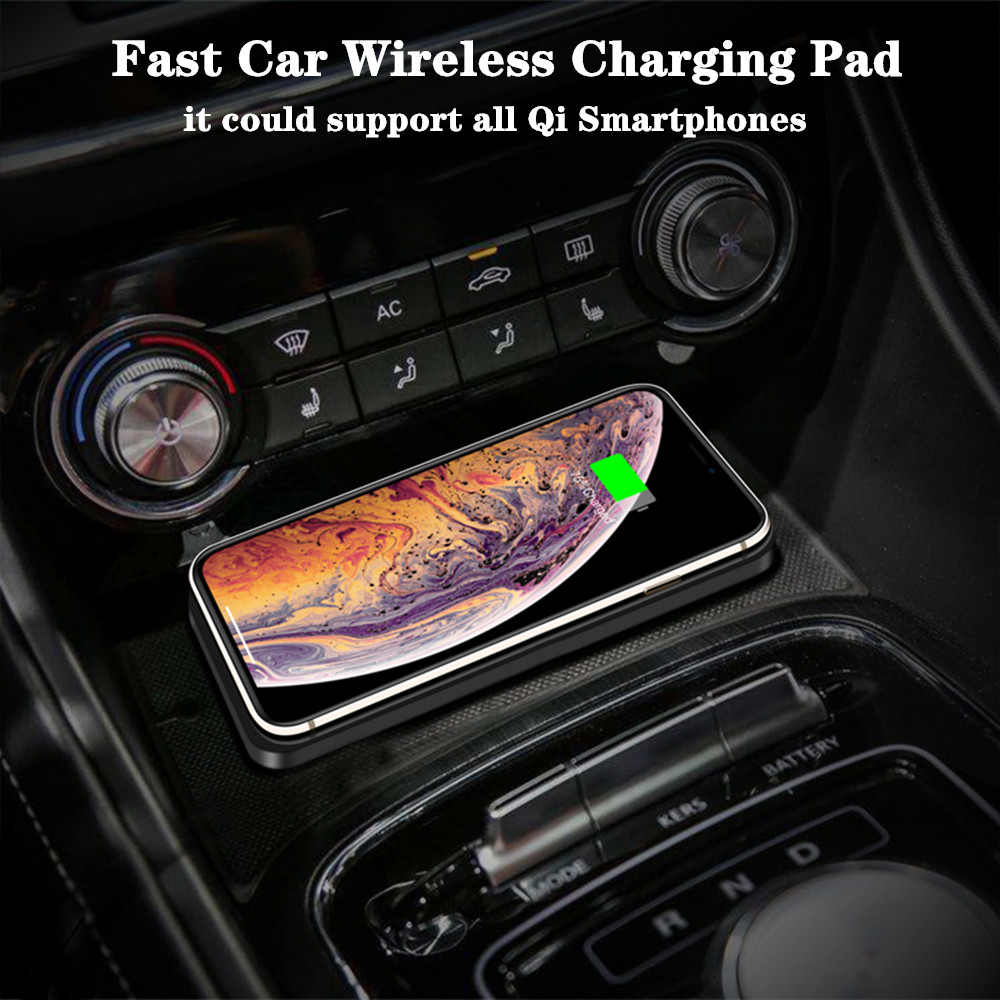 Chargeur sans fil de voiture e - Wireless Car Charger Mount Fast Charging avis et prix
