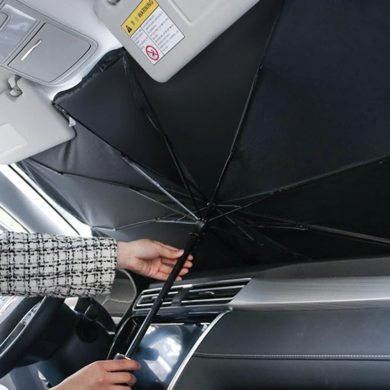 Pare-soleil pliable pour pare- - Car Sunshade Windshield Umbrella Foldable avis et prix