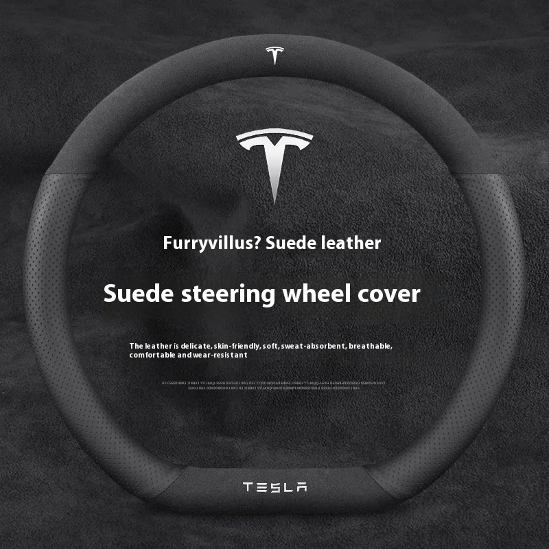 Housse de volant de voiture en - Car Steering Wheel Cover Anti Slip Breathable avis et prix