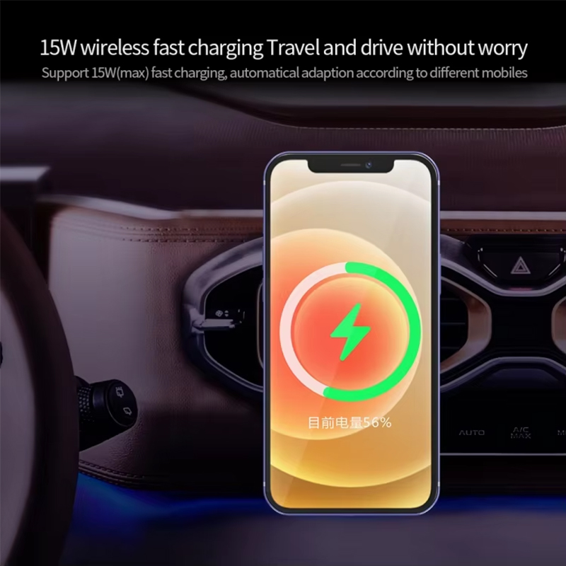 Chargeur magnétique sans fil d - Wireless Car Charger Mount Fast Charging avis et prix
