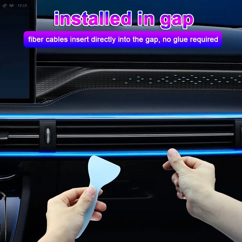 Bande lumineuse LED d'ambiance - Led Ambient Interior Car Lights App Control avis et prix