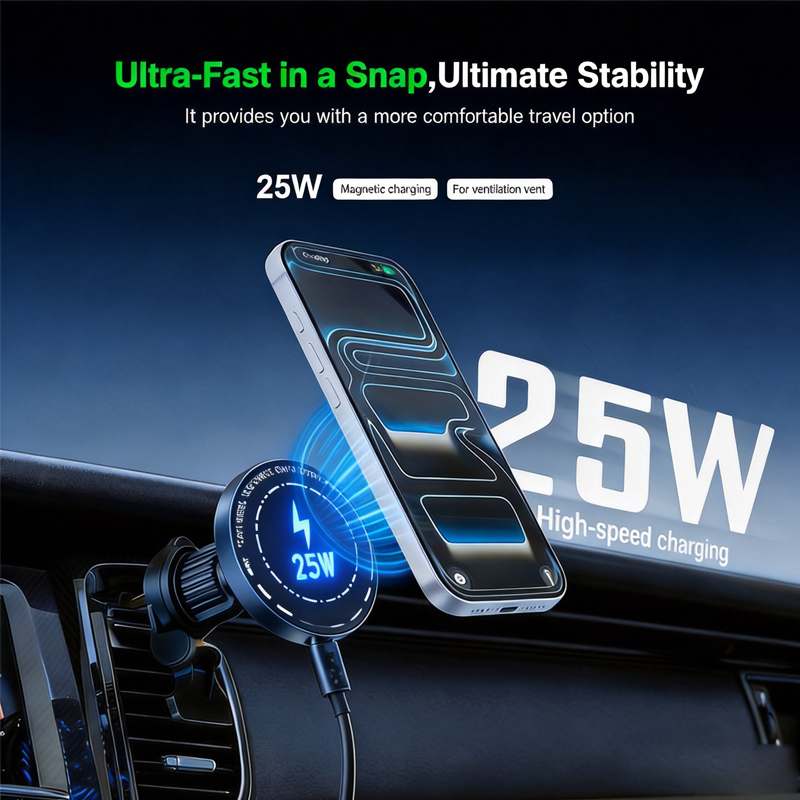 Support de chargeur de voiture - Magnetic Phone Holder For Car Vent avis et prix