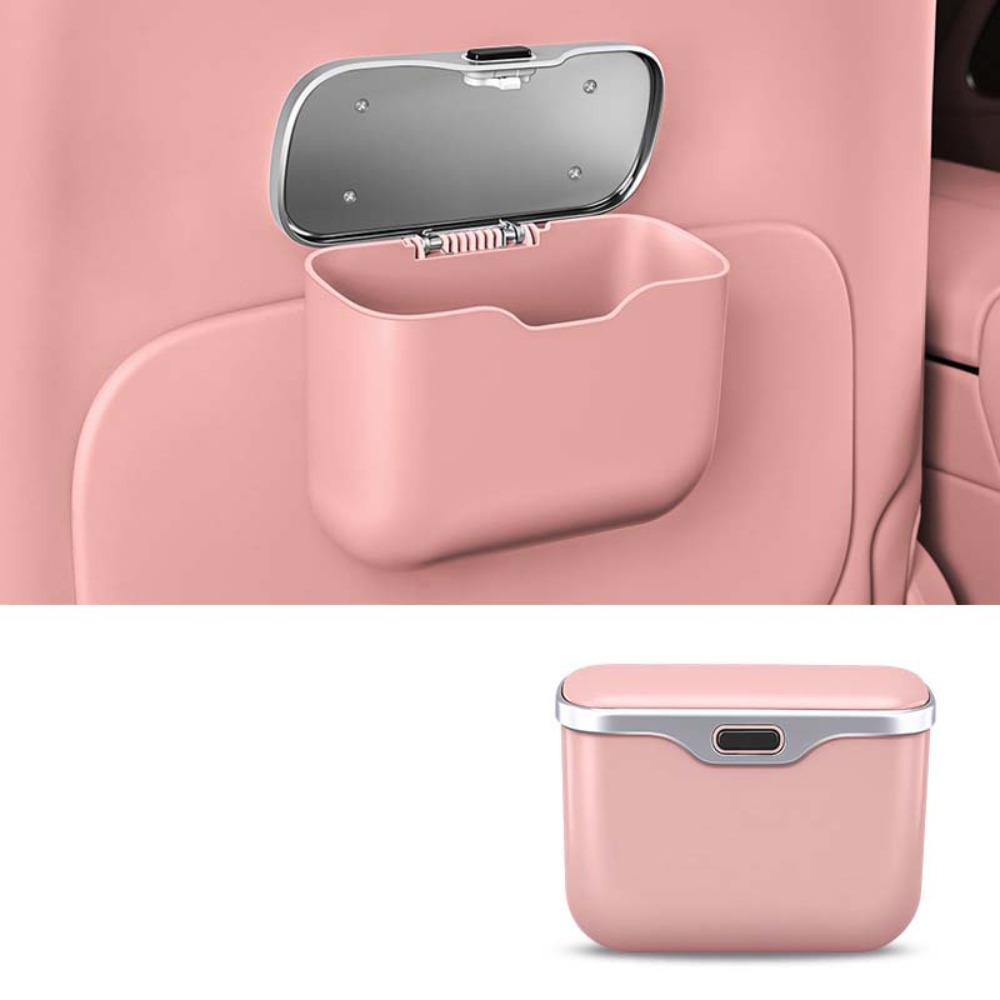 Poubelle de voiture multifonct - Waterproof Car Trash Can With Lid avis et prix
