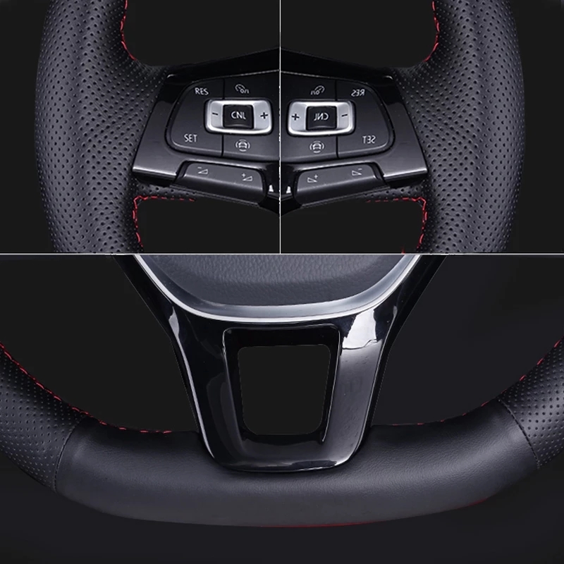 Housse de volant de voiture pe - Car Steering Wheel Cover Anti Slip Breathable avis et prix
