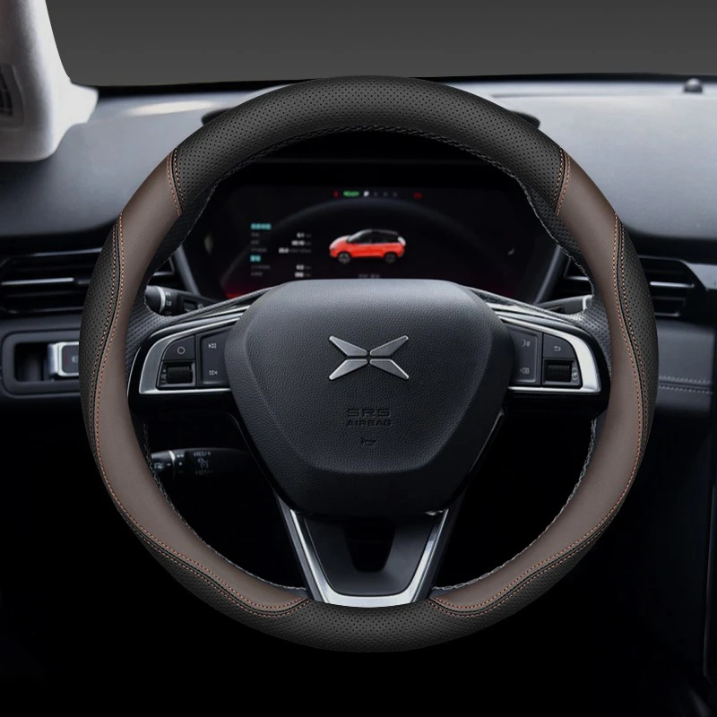 Juste de volant de voiture en  - Car Steering Wheel Cover Anti Slip Breathable avis et prix