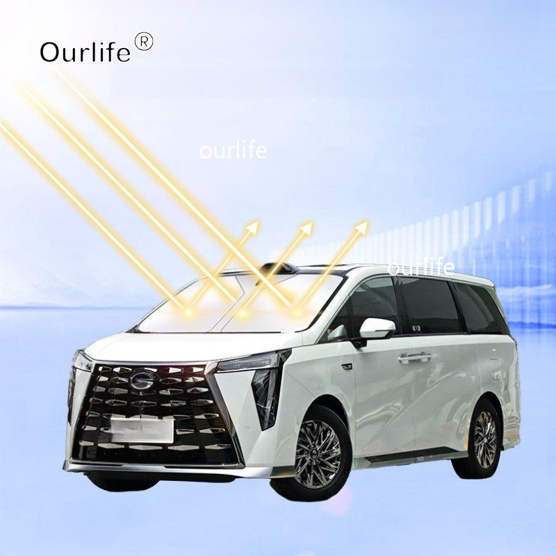 Pare-soleil pliable type parap - Car Sunshade Windshield Umbrella Foldable avis et prix