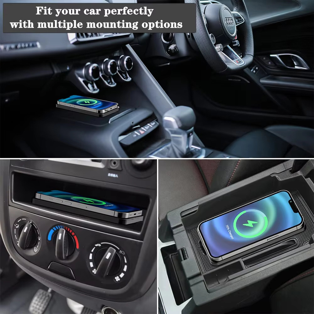 Chargeur sans fil 15W pour voi - Wireless Car Charger Mount Fast Charging avis et prix